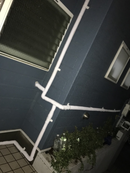 南区 給水管引き直し