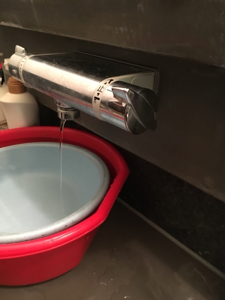飯能市浴室蛇口水漏れ 修理