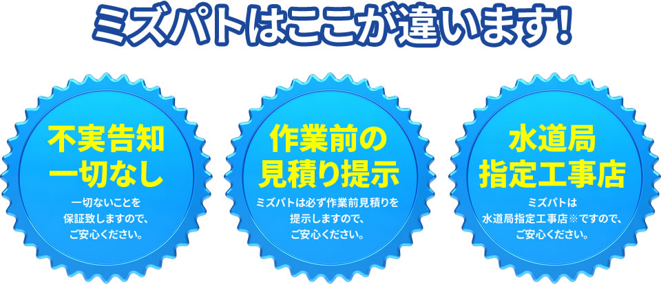 ミズパトはここが違います！